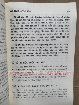 Tử Vi Trọn Đời (Nam Mạng – Nữ Mạng)