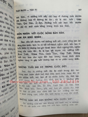 Tử Vi Trọn Đời (Nam Mạng – Nữ Mạng)