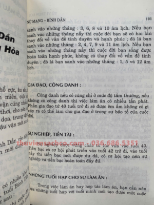 Tử Vi Trọn Đời (Nam Mạng – Nữ Mạng)