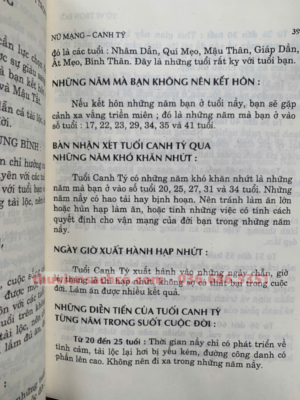Tử Vi Trọn Đời (Nam Mạng – Nữ Mạng)