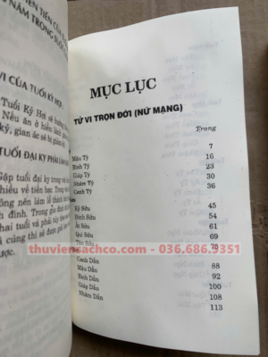 Tử Vi Trọn Đời (Nam Mạng – Nữ Mạng)