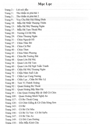 Tam Phủ Công Đồng tứ phủ vạn linh