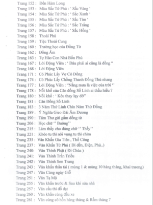 Tam Phủ Công Đồng tứ phủ vạn linh